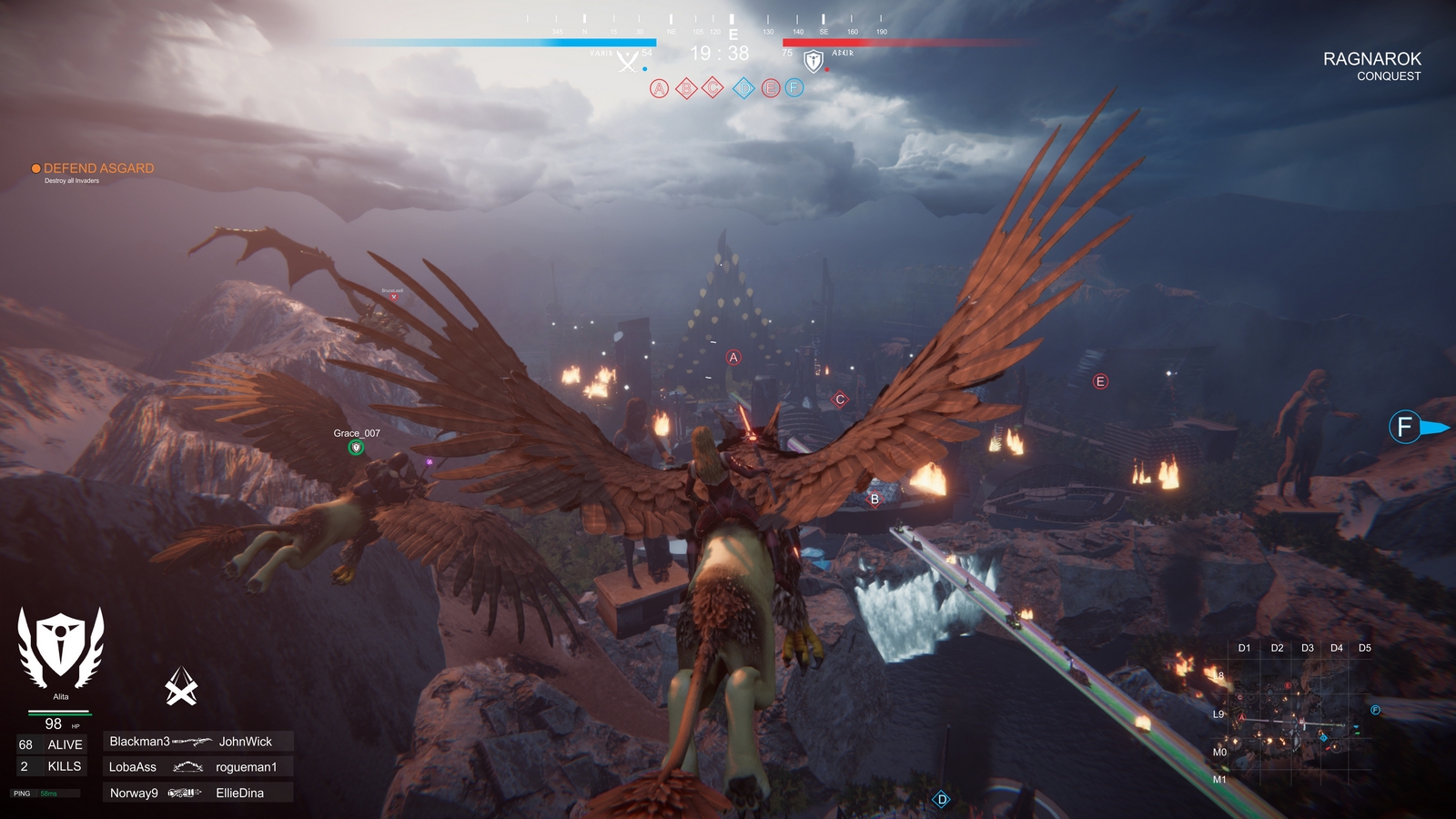 Beyond Ragnarok game